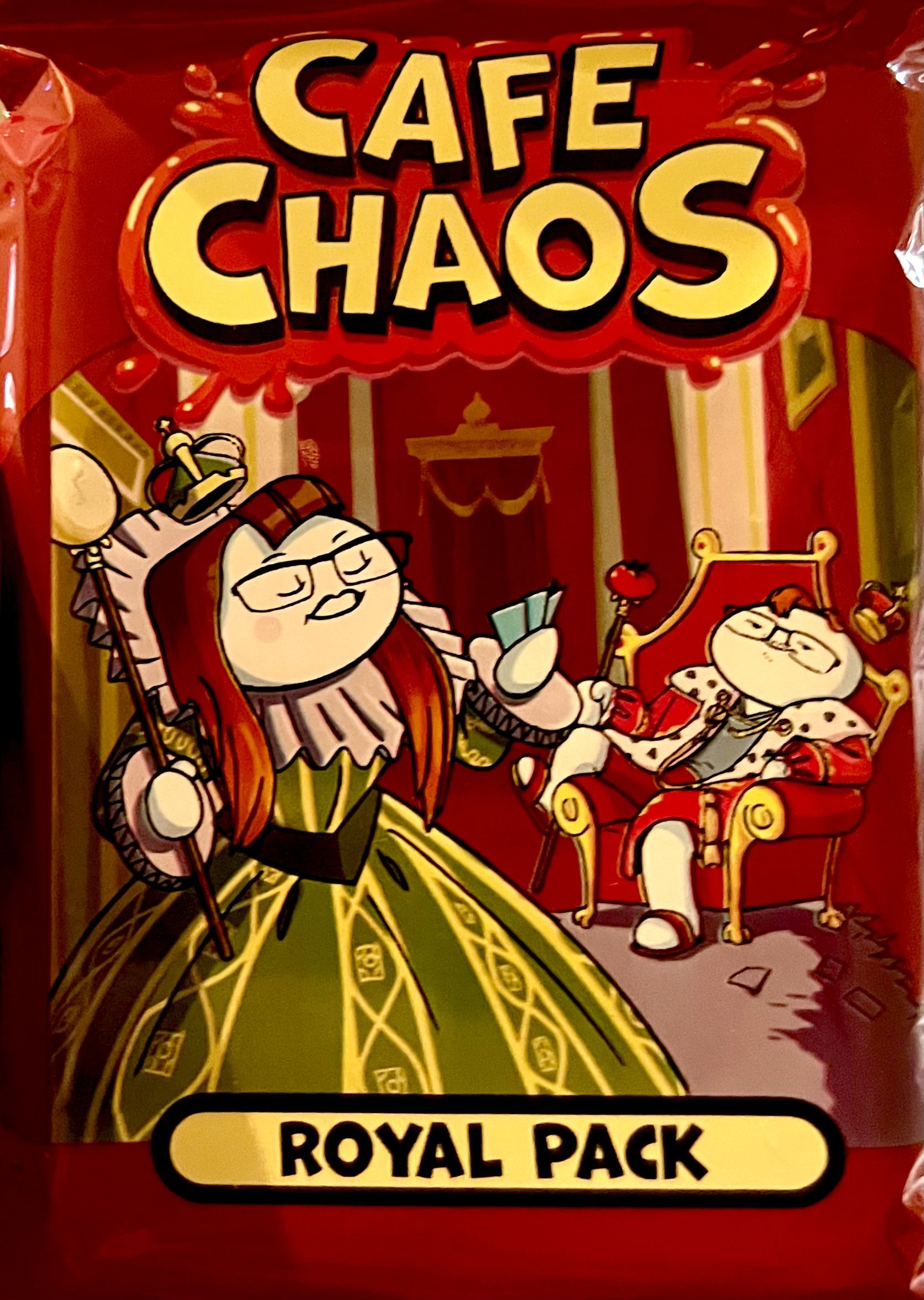 Cafe Chaos: Royal Pack box art