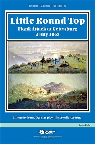 Coperta Little Round Top: Flank Attack at Gettysburg 2 July 1863