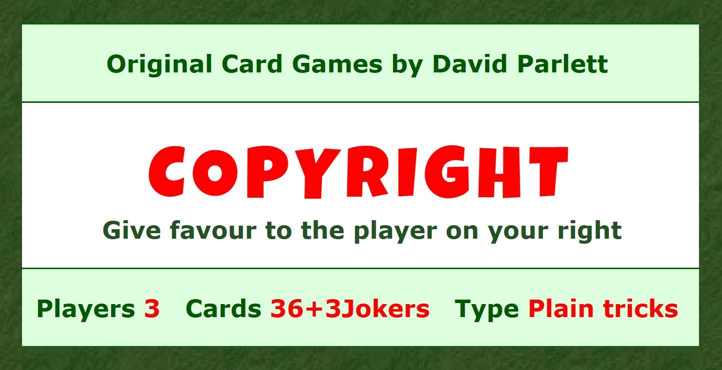 Copyright box art
