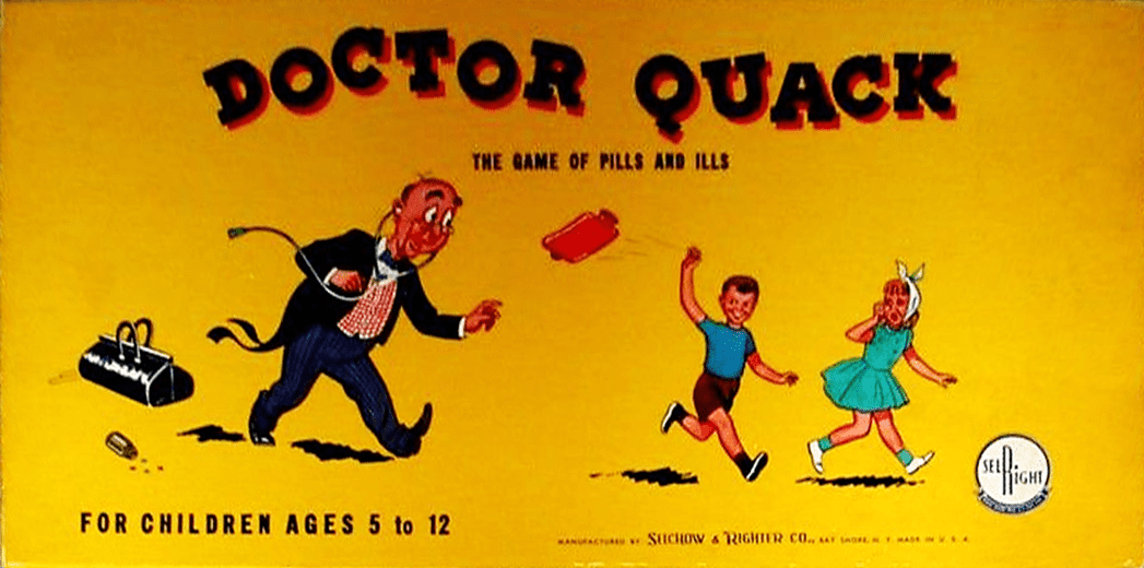 Coperta Doctor Quack: The Game of Pills and Ills