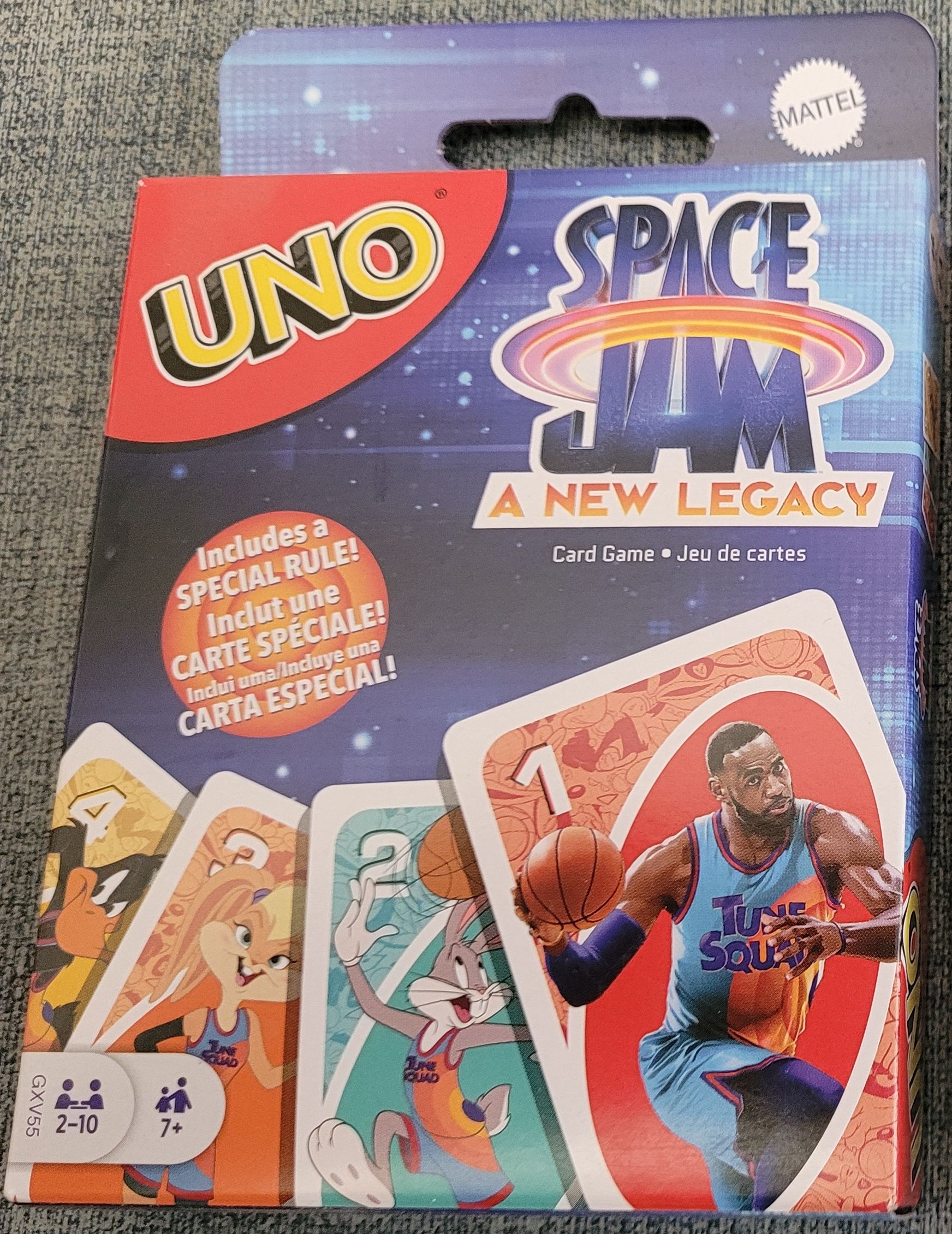 UNO: Space Jam – A New Legacy box art