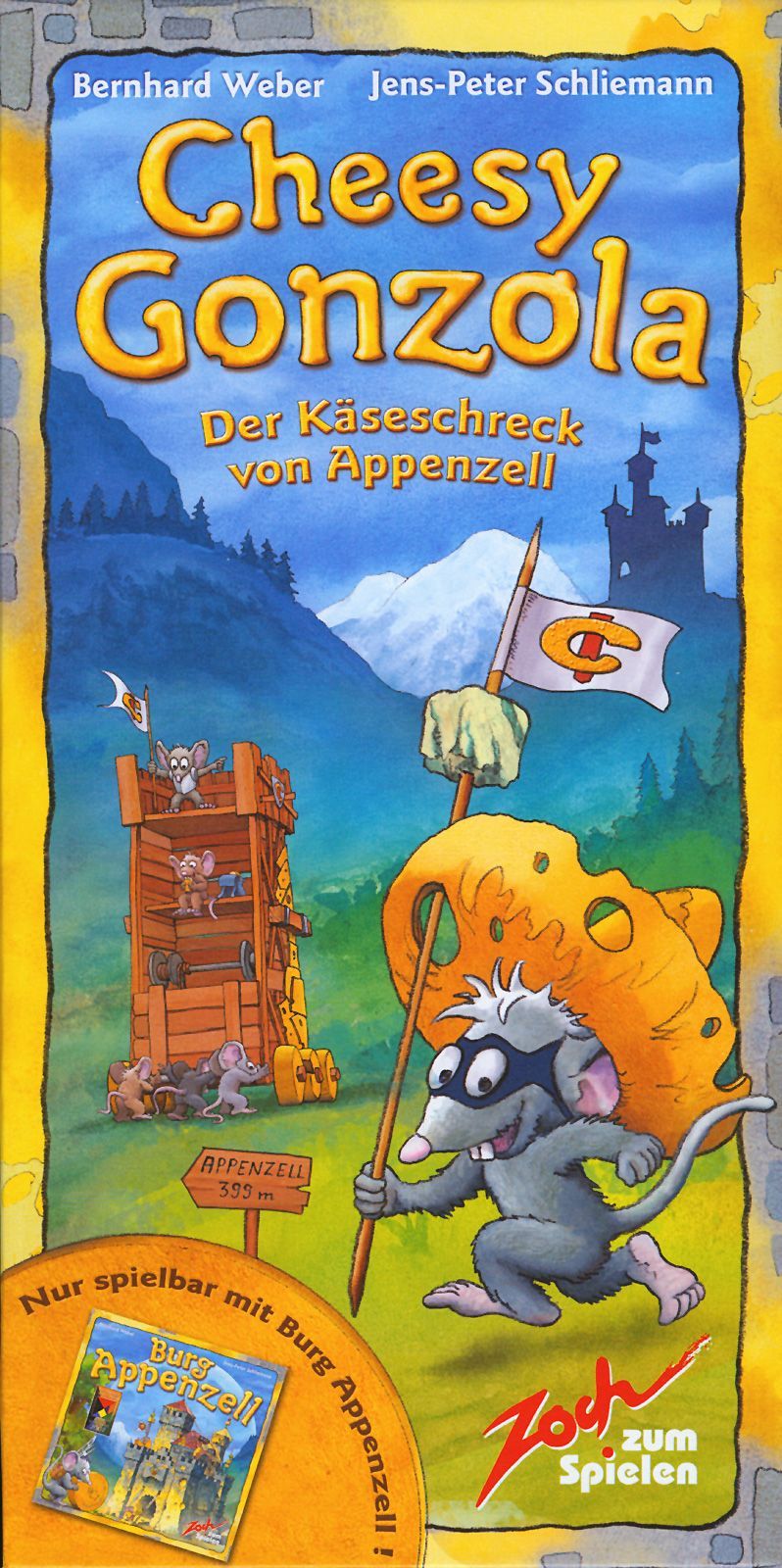 Cheesy Gonzola box art