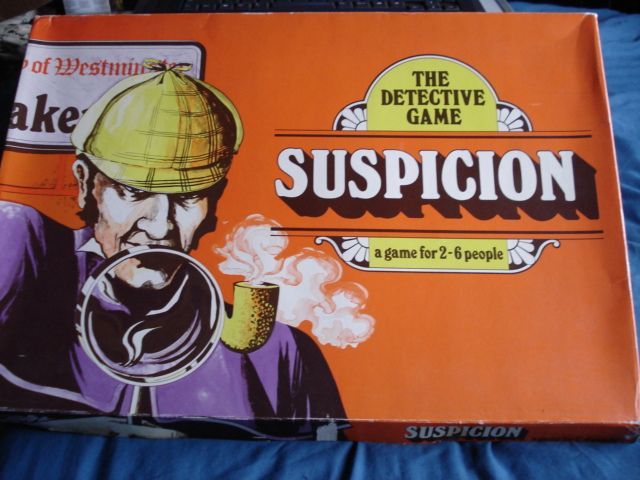 The Detective Game: Suspicion box art