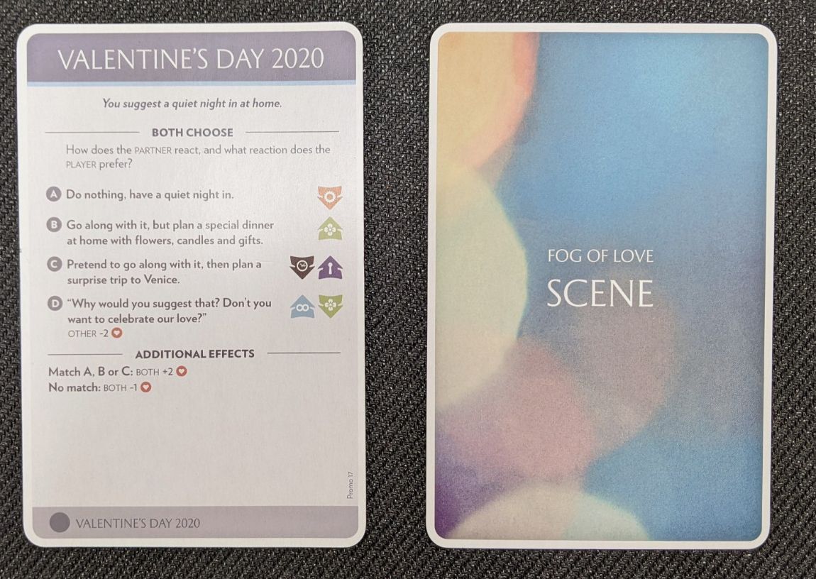 Fog of Love: Valentine's Day 2020 promo doboz