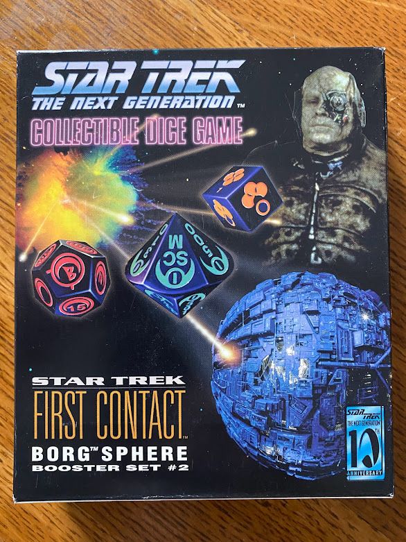 Coperta Star Trek: The Next Generation Collectible Dice Game – Borg Sphere Booster Set #2