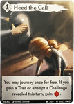 Call to Adventure: Epic Origins – Heed the Call Promo Card