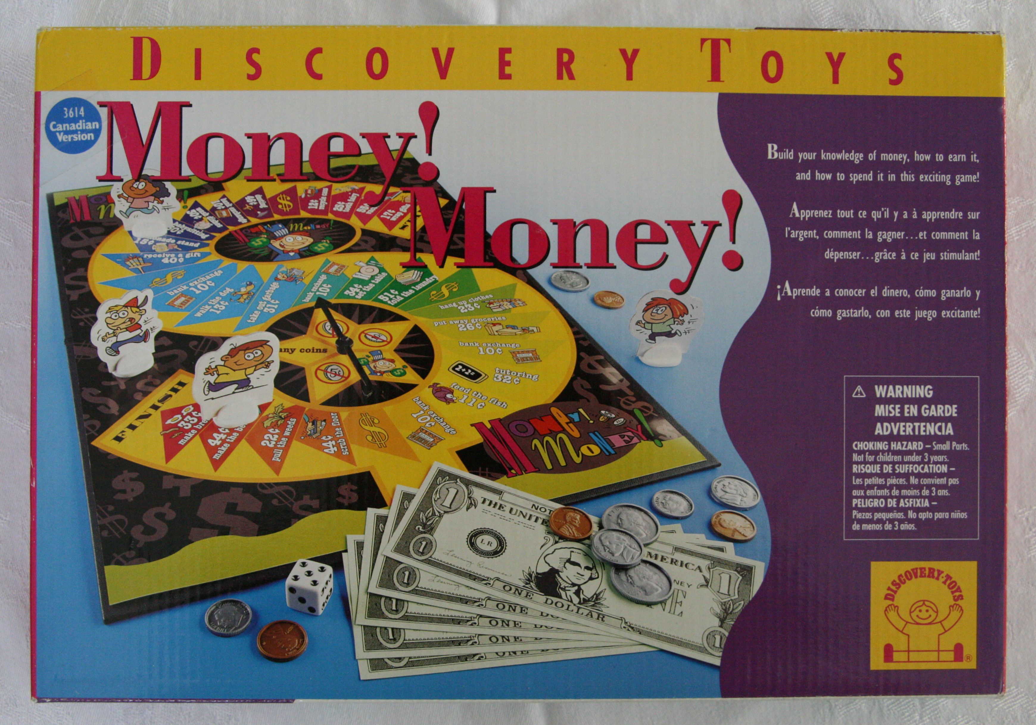 Money! Money! box art