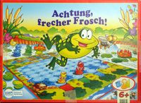 Achtung, frecher Frosch!