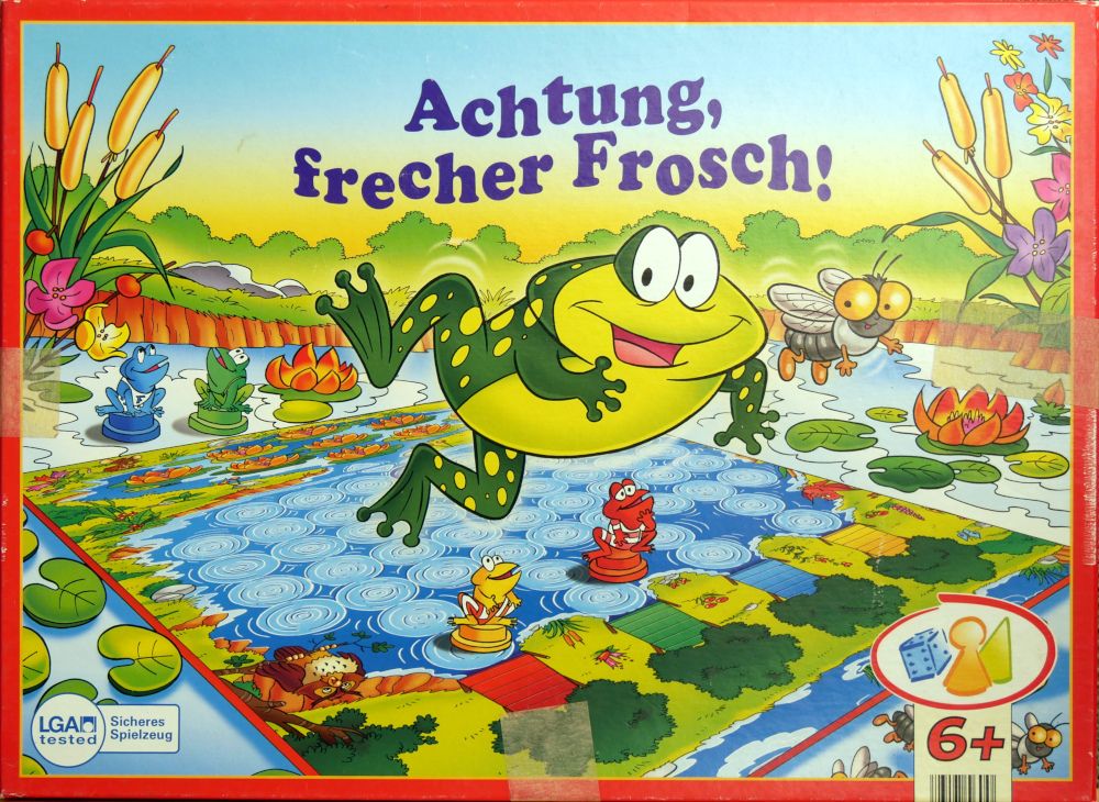 Achtung, frecher Frosch! doboz