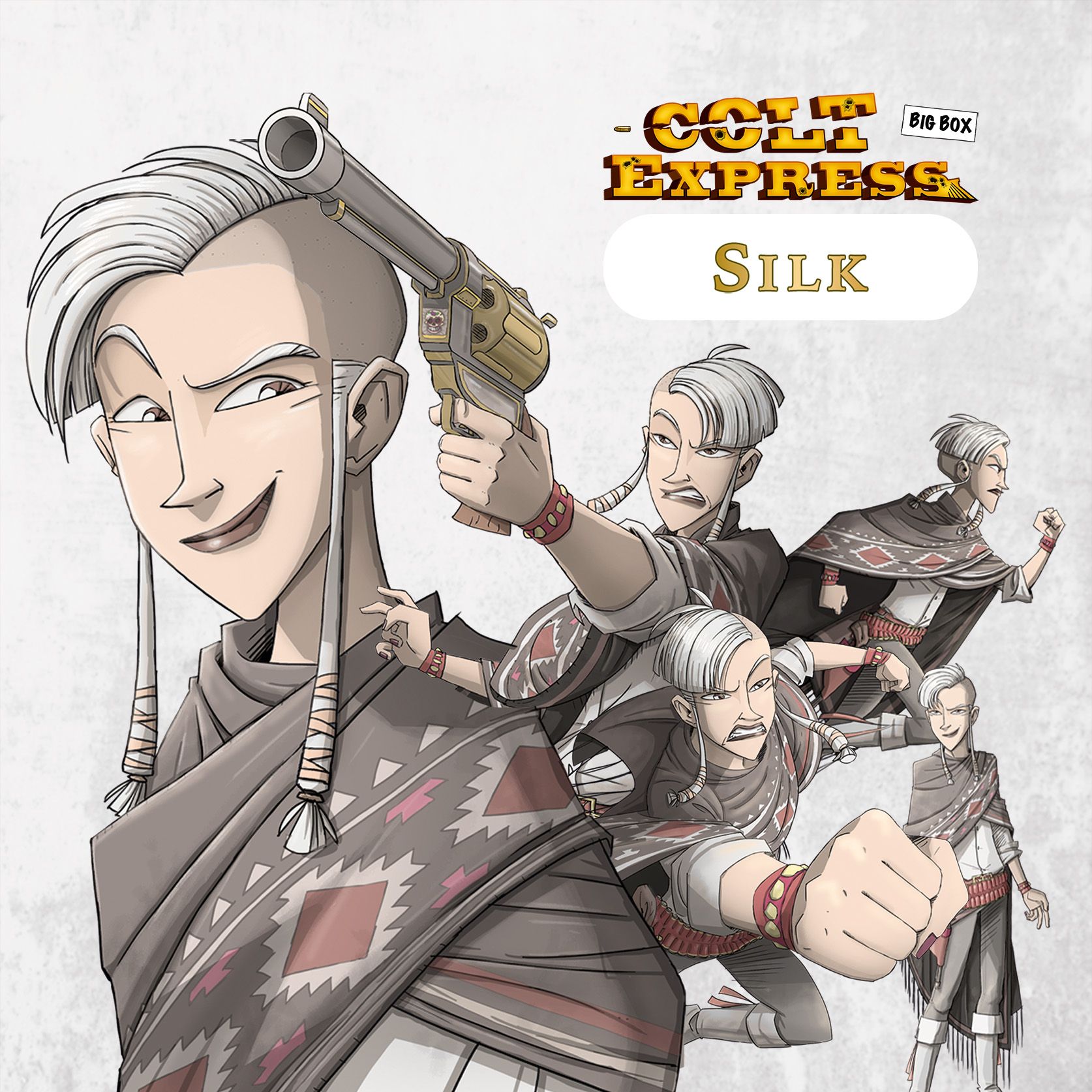 Colt Express: Silk Bandit box art