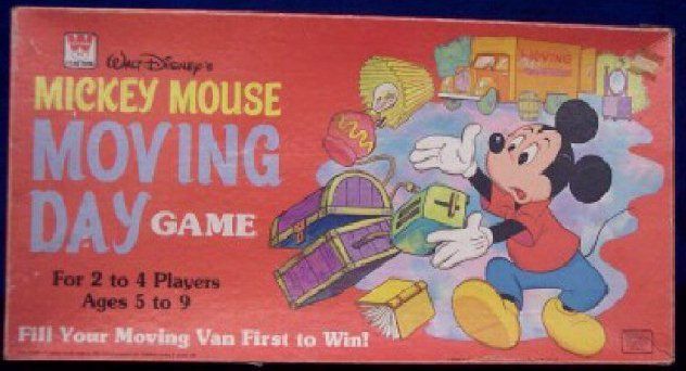 Mickey Mouse Moving Day Game doboz