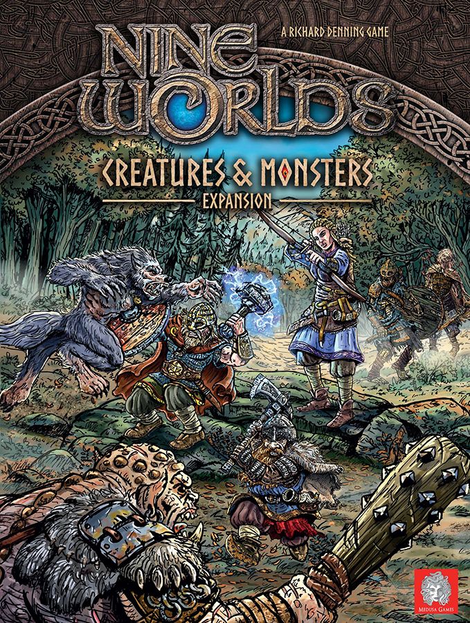 Nine Worlds: Creatures and Monsters box art