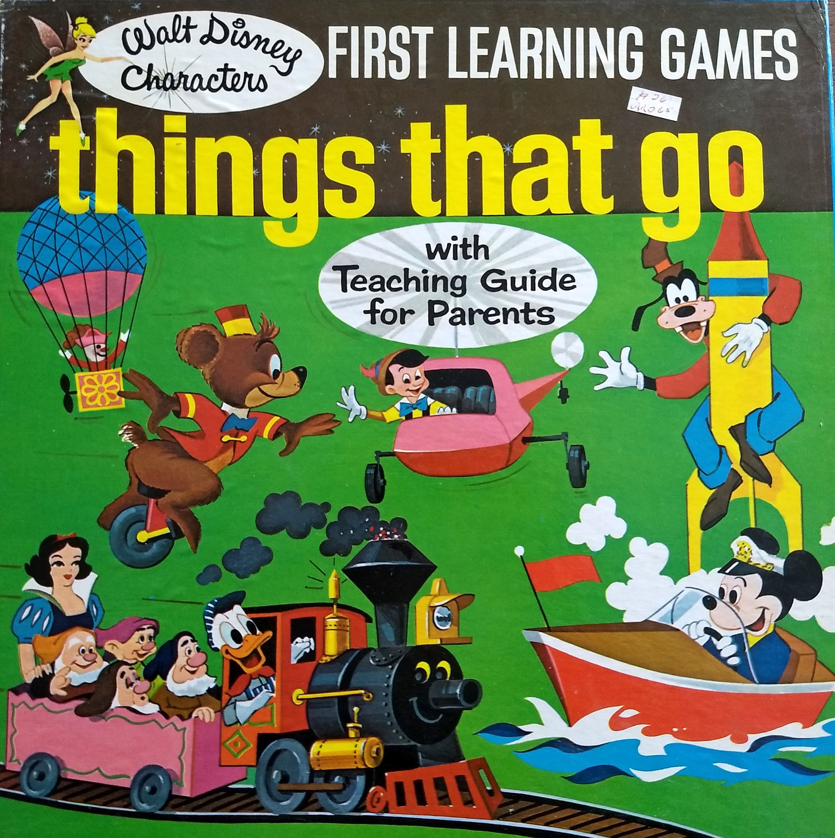 Disney Things That Go box art