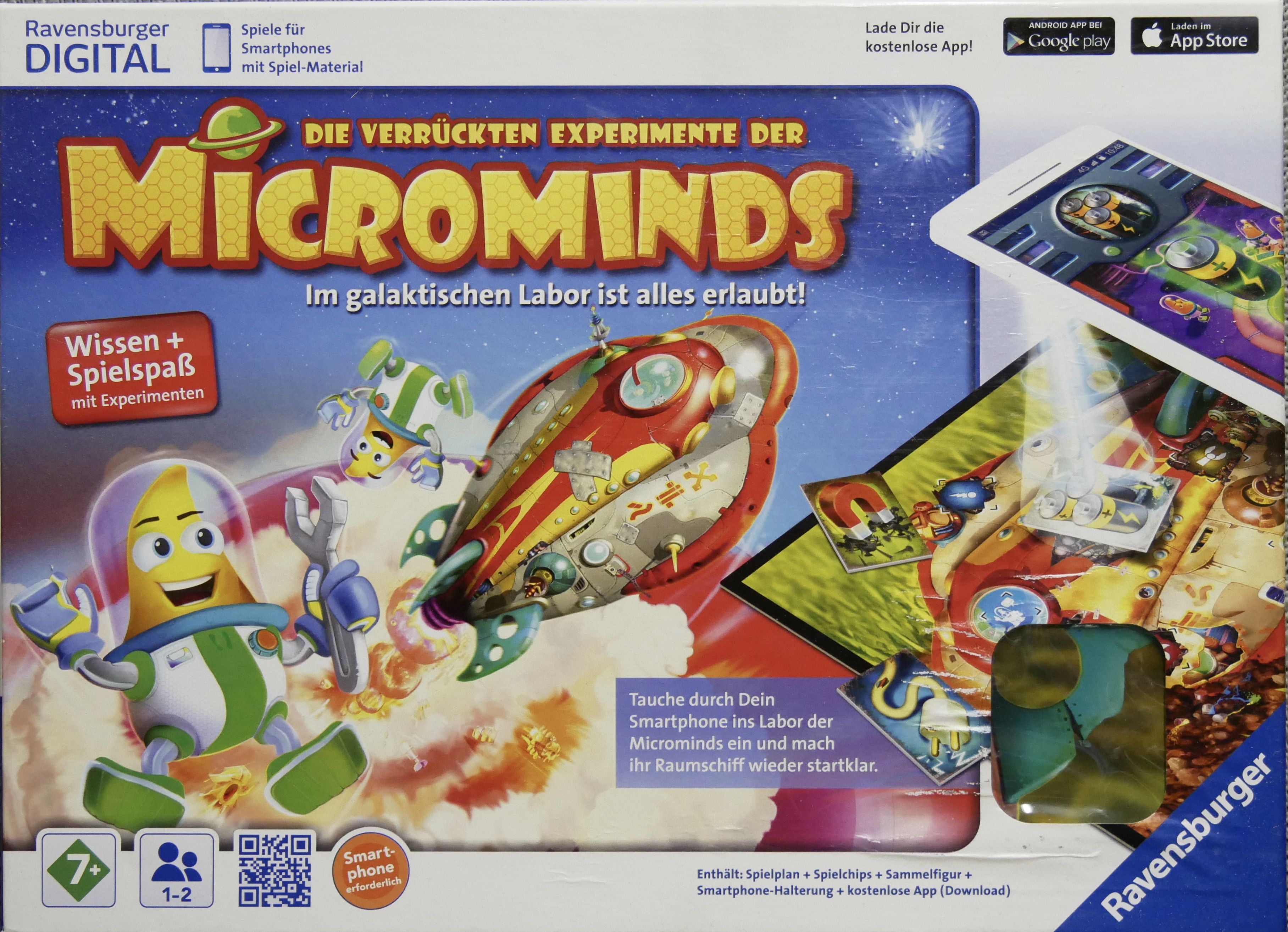 Die verrückten Experimente der Microminds doboz