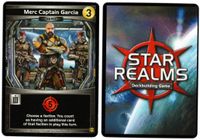 Star Realms: Merc Captain Garcia Promo Card