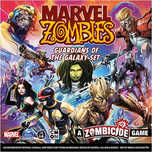 Marvel Zombies: A Zombicide Game – Guardians of the Galaxy Set box art