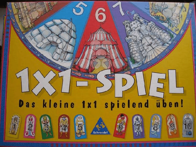 1 x 1: Spiel box art