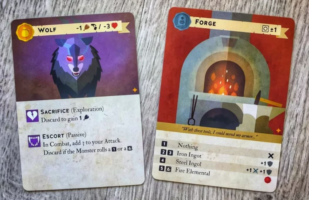 Mini Rogue: Wolf & Forge Promo cards doboz