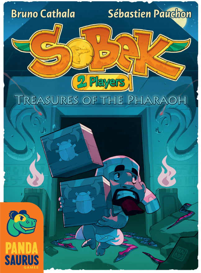 Coperta Sobek: 2 Players – Treasures of the Pharaoh