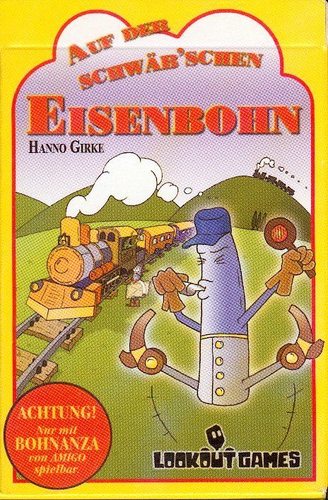 Auf der schwäb'schen Eisenbohn box art