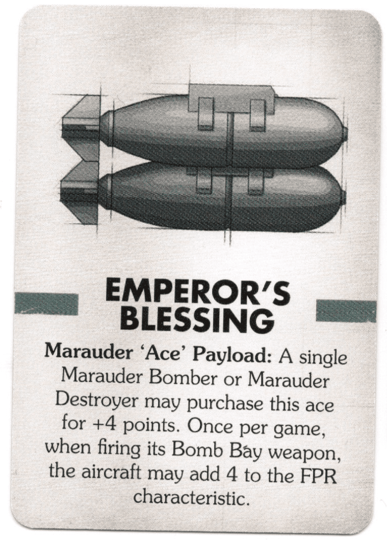 Aeronautica Imperialis: Wings of Vengeance – Emperor's Blessing Card doboz