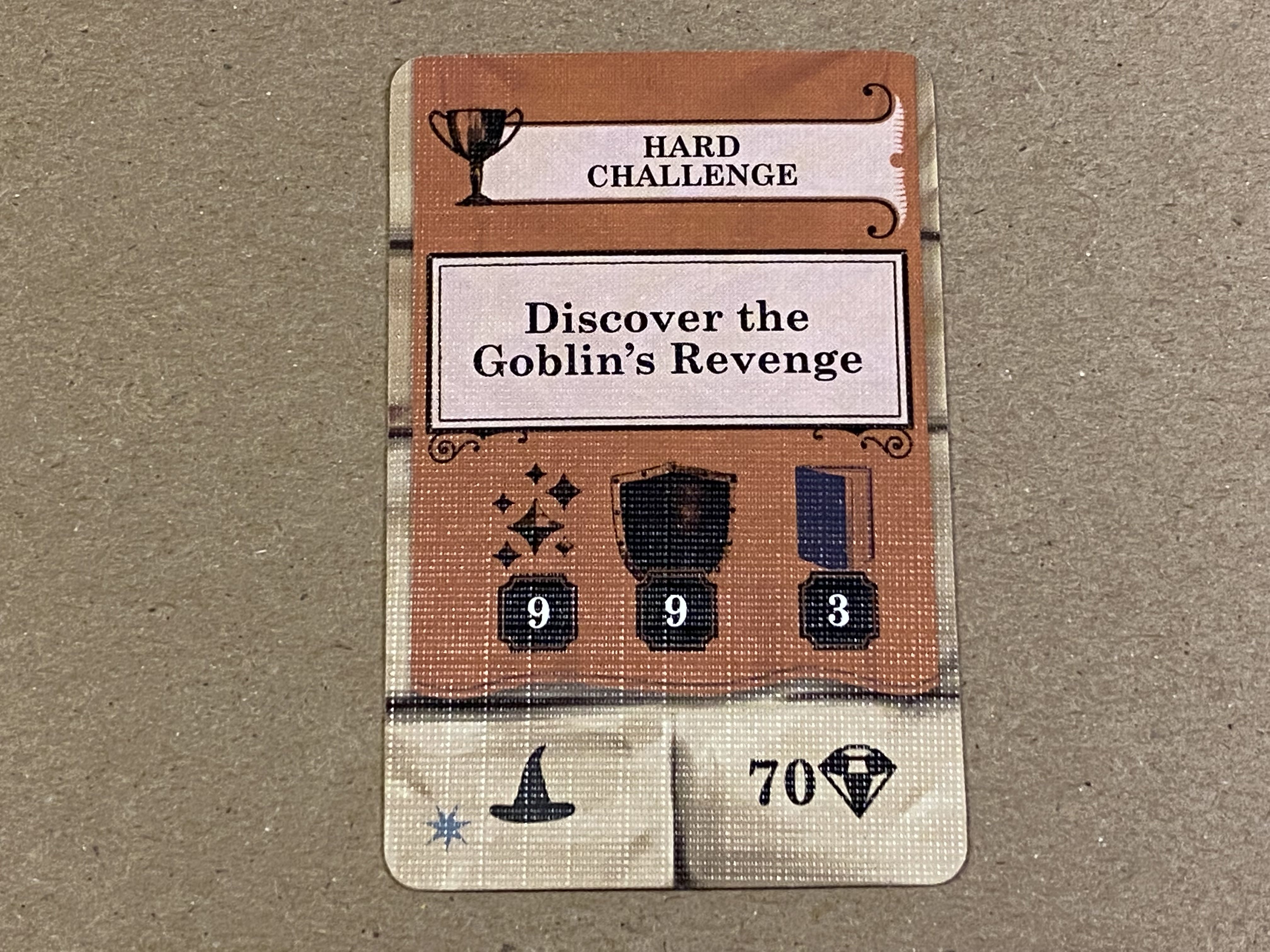 Harry Potter: House Cup Competition – Discover the Goblin's Revenge Promo doboz