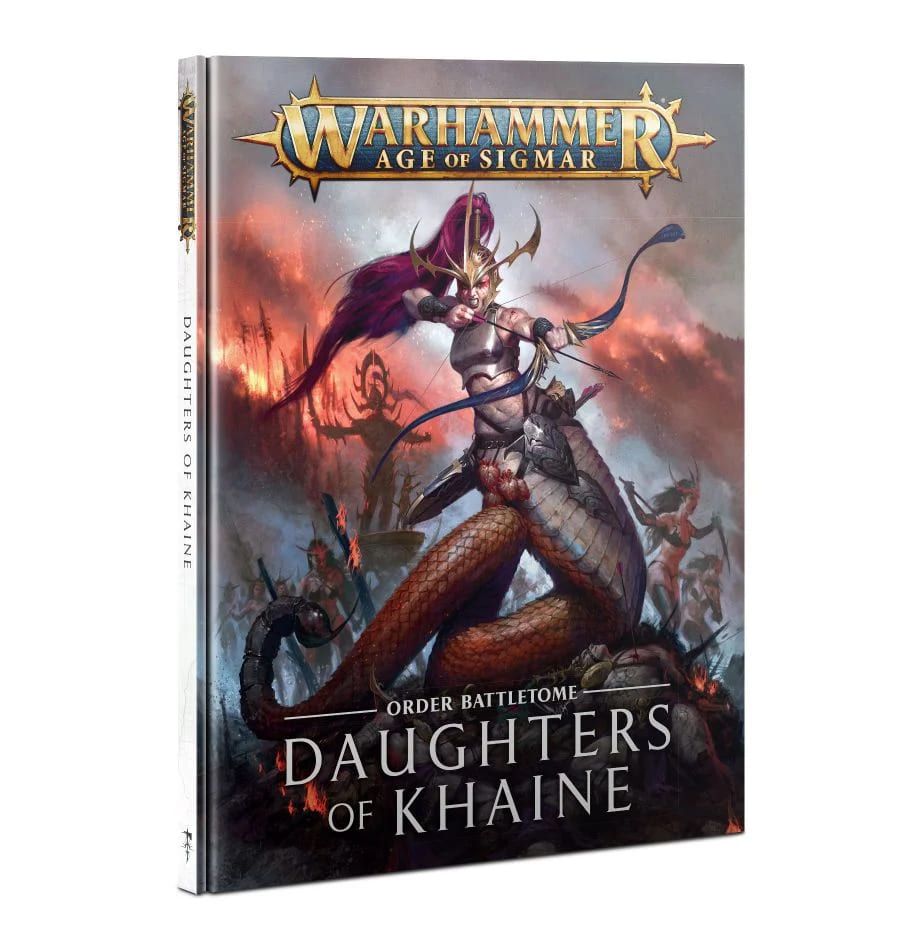 Warhammer Age of Sigmar (Second Edition): Order Battletome – Daughters of Khaine doboz