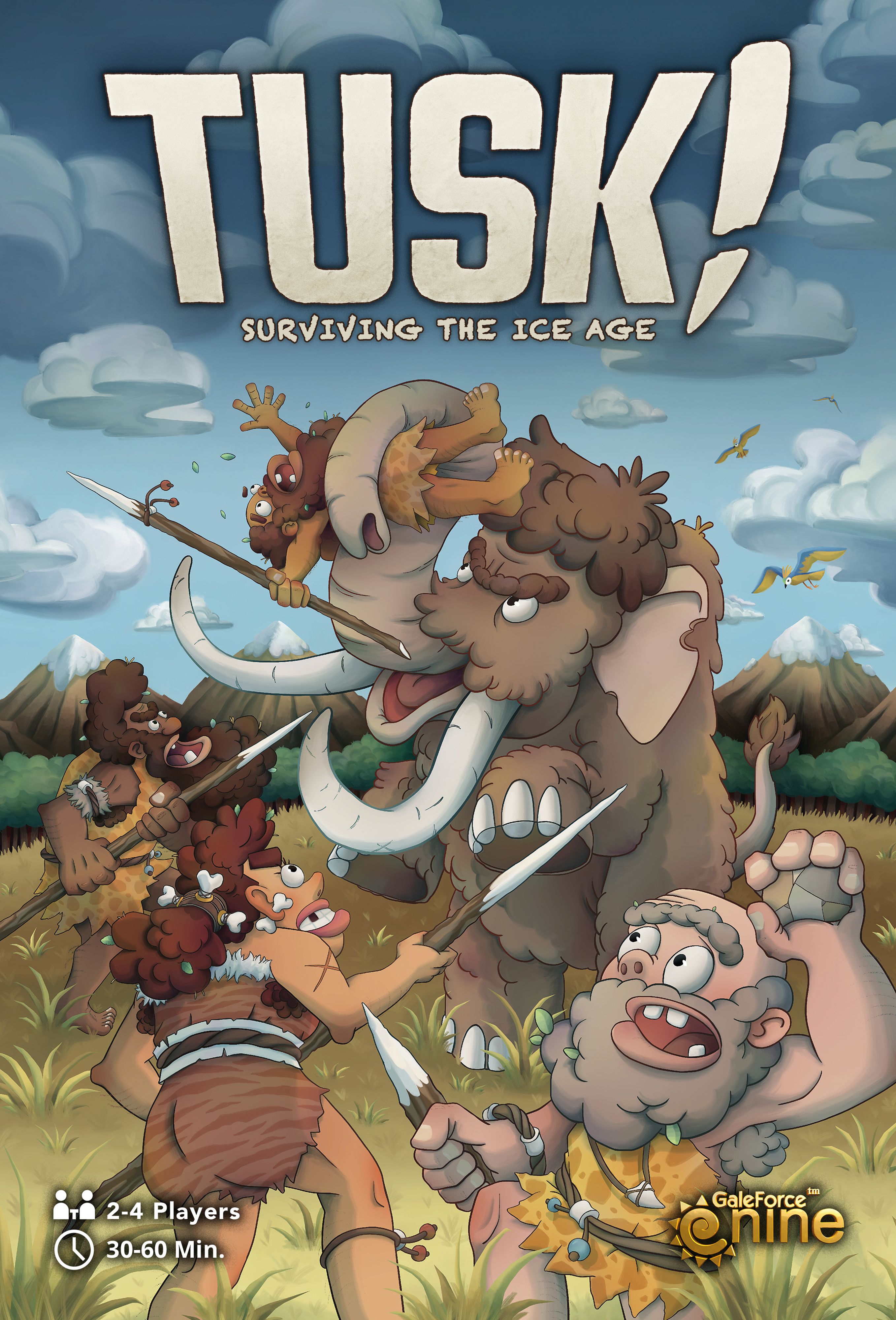 Tusk!: Surviving the Ice Age box art