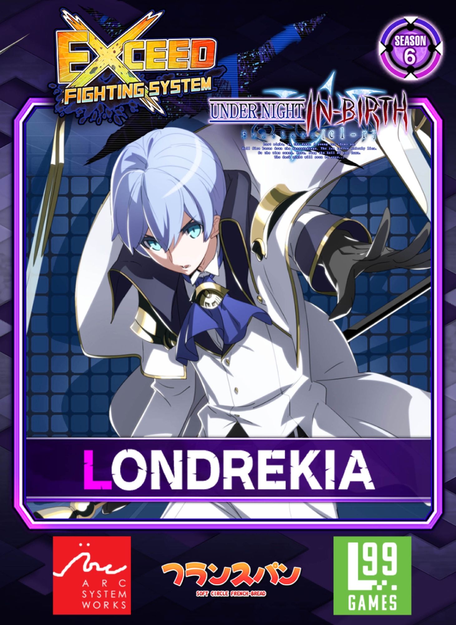 Exceed: Under Night In-Birth – Londrekia box art