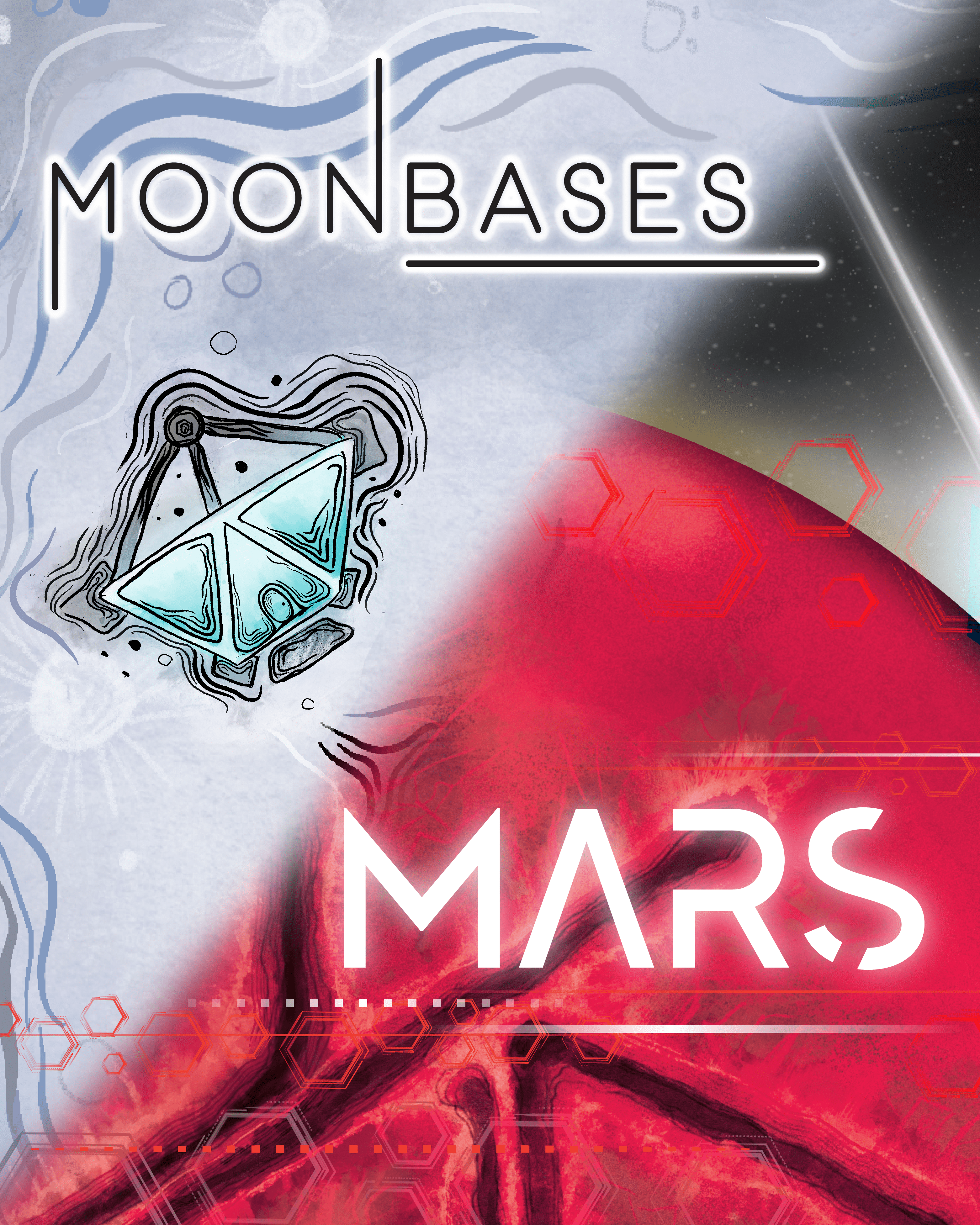 Maglev Metro: Moonbases & Mars box art