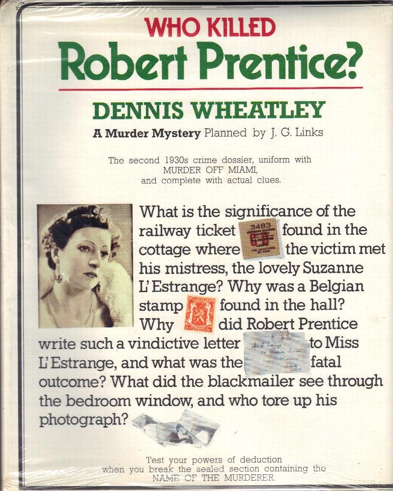 Who Killed Robert Prentice doboz