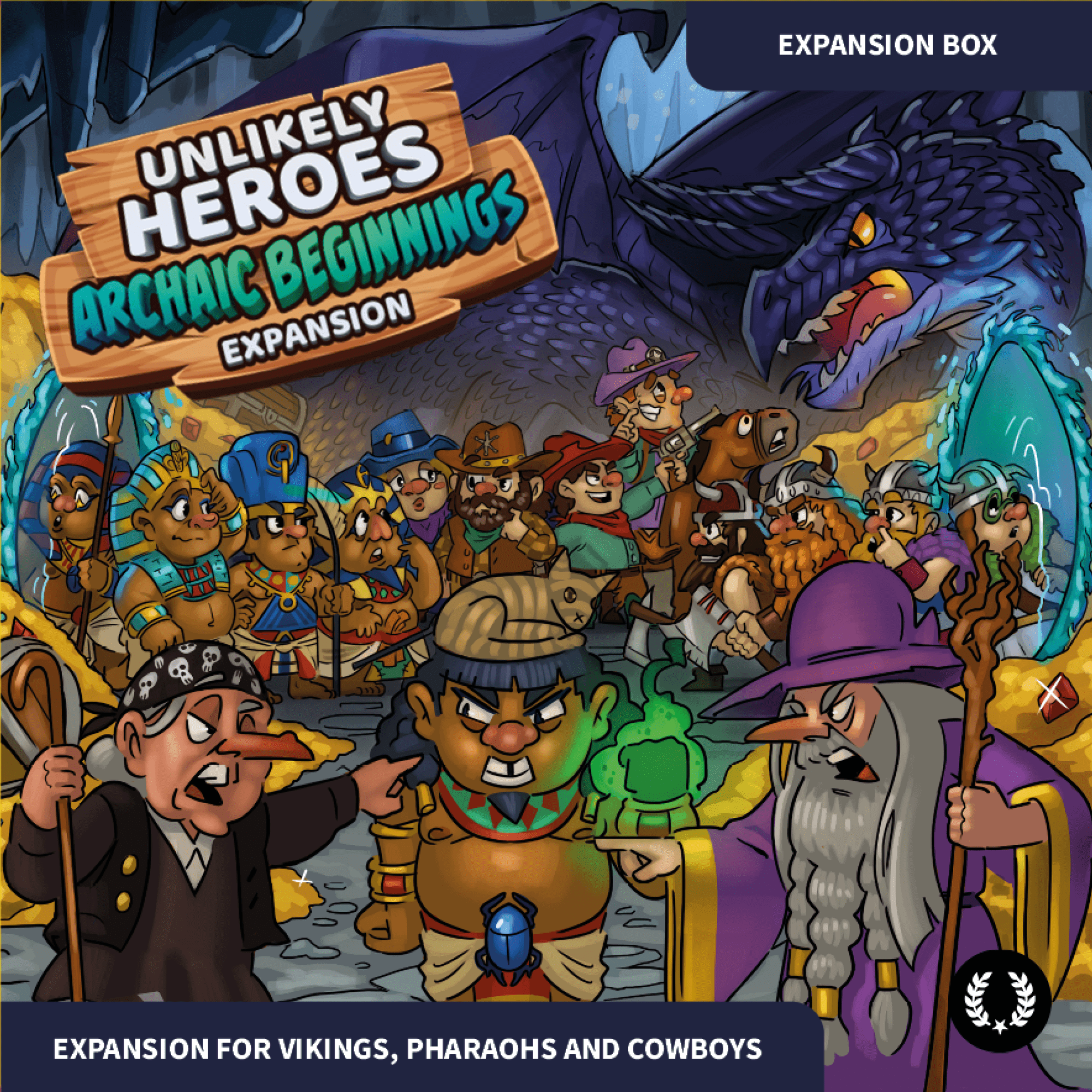 Unlikely Heroes: Archaic Beginnings Expansion doboz