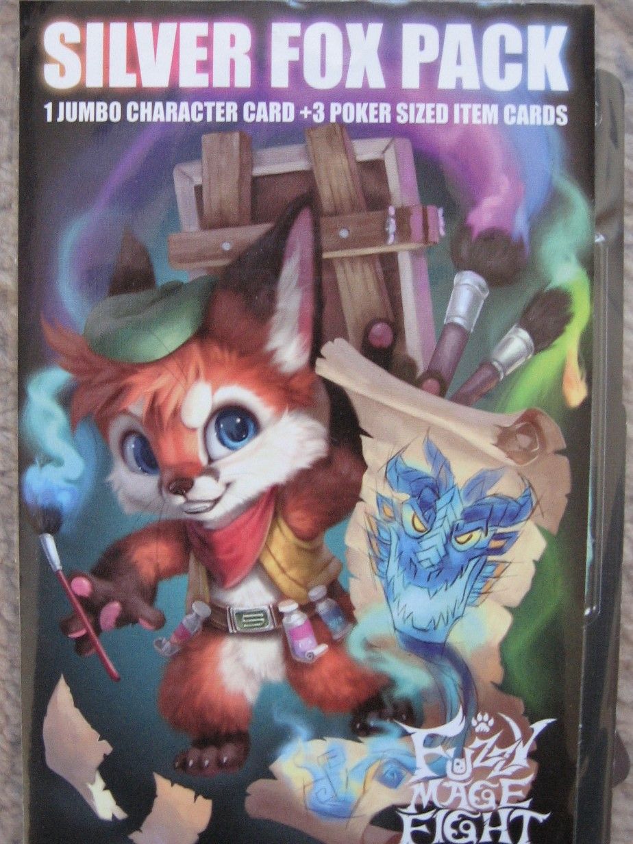 Fuzzy Mage Fight: Silver Fox Pack doboz