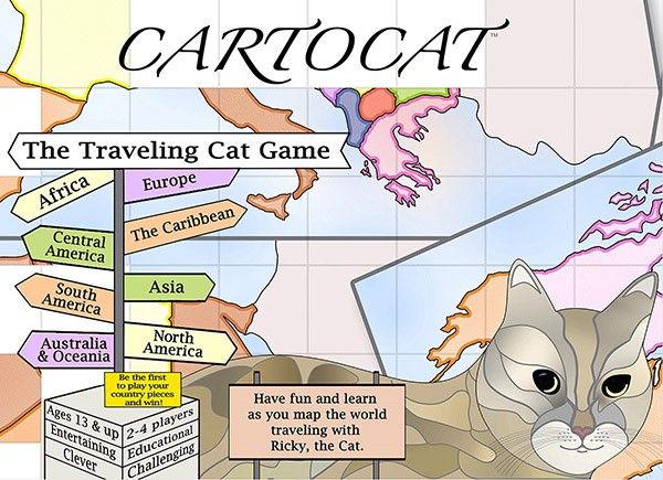 The Traveling Cat Game box art