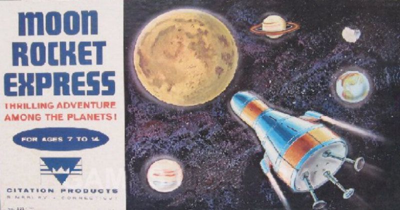 Coperta Moon Rocket Express