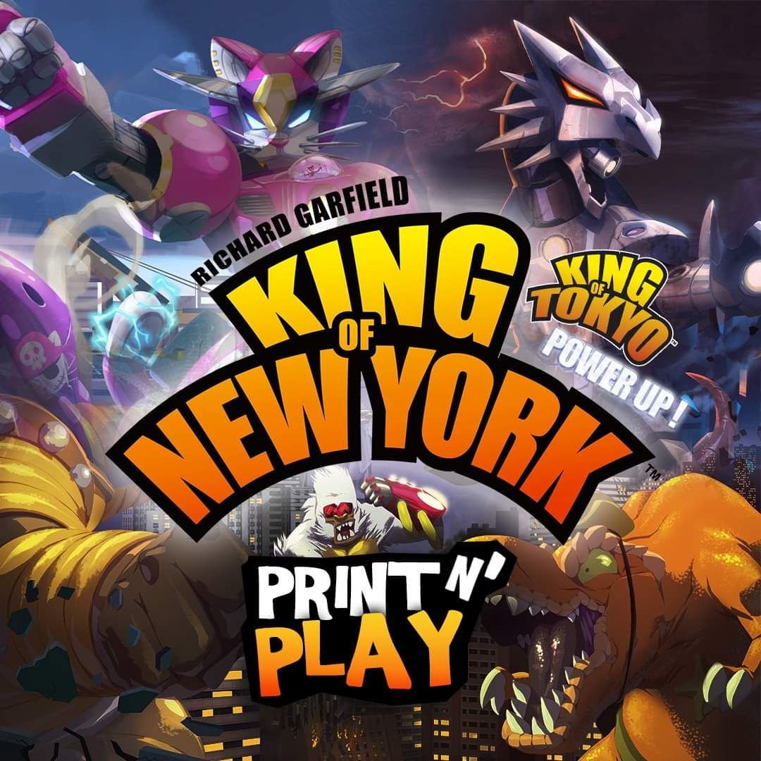 King of New York: King of Tokyo Power Up! box art