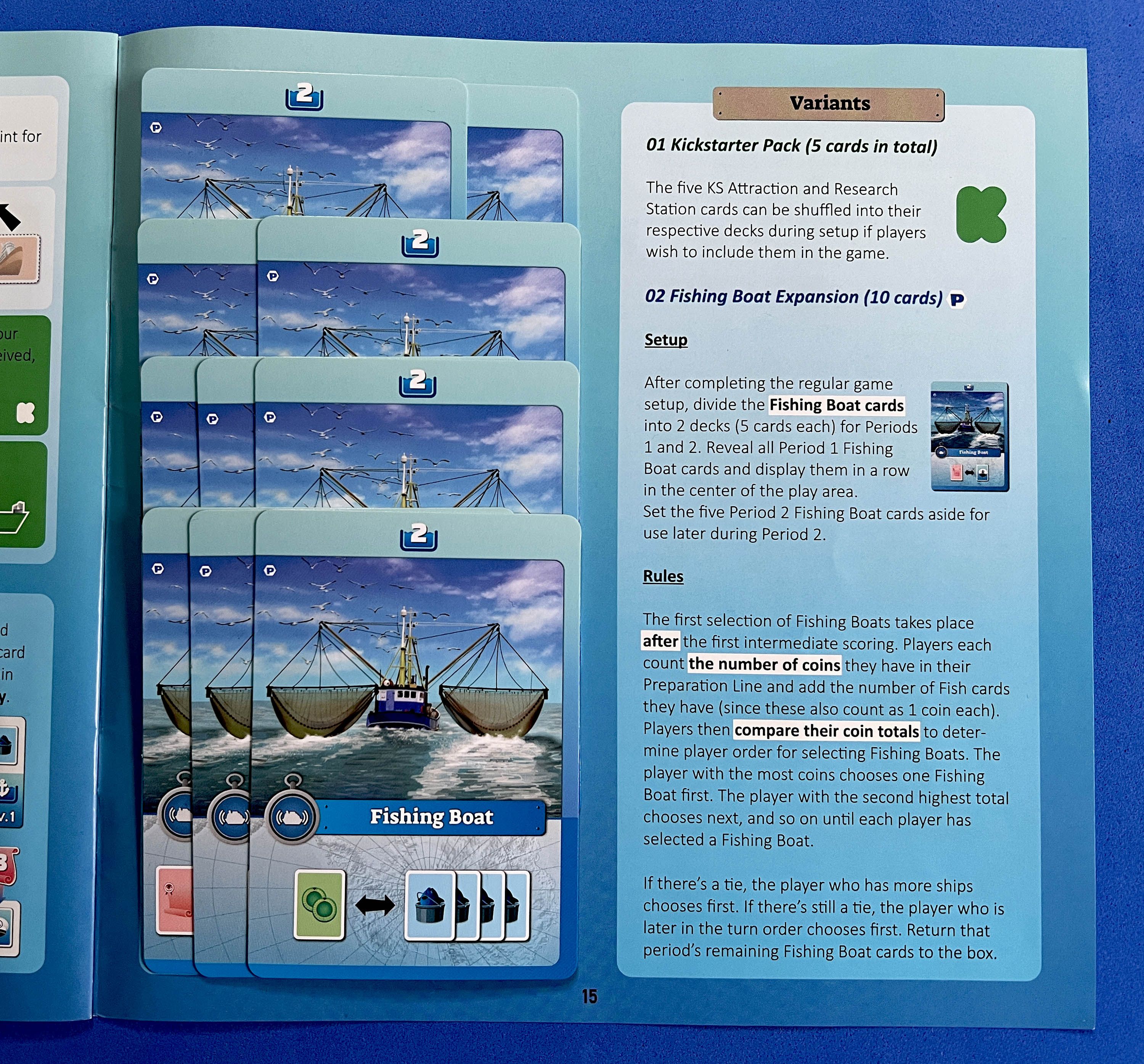 Neko Harbour: The Card Game – Fishing Boat promo card box art