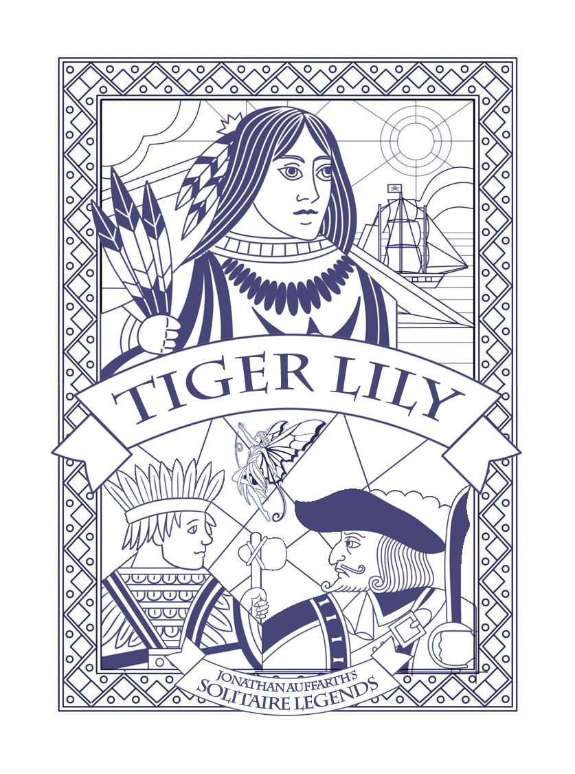 Coperta Solitaire Legends: Tiger Lily