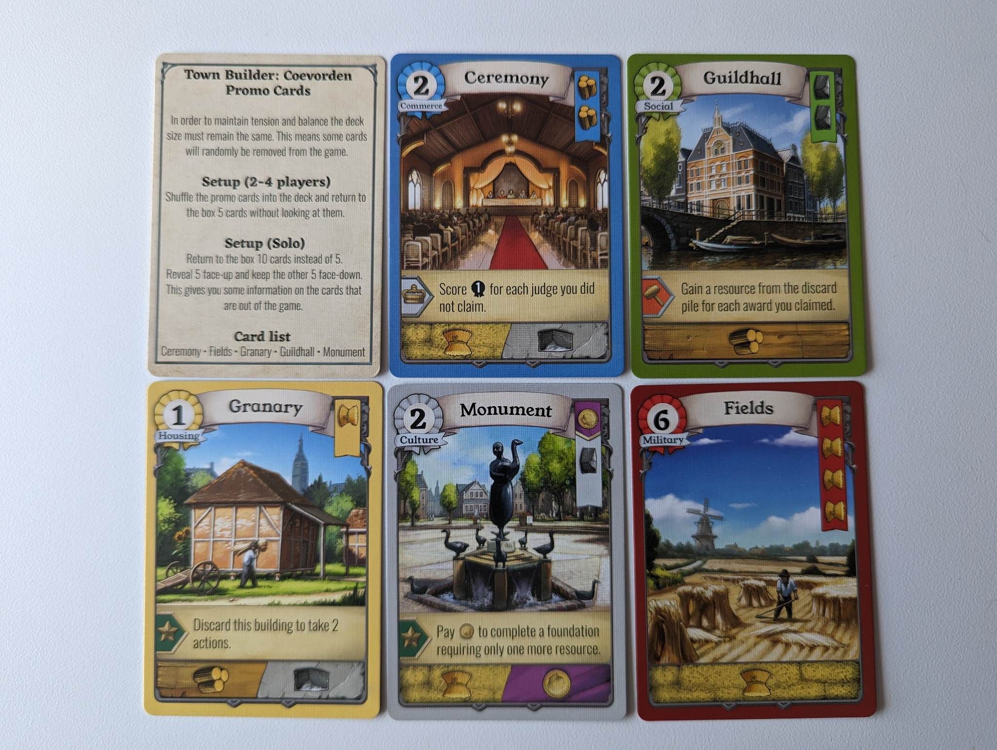 Town Builder: Coevorden – Promo Cards box art