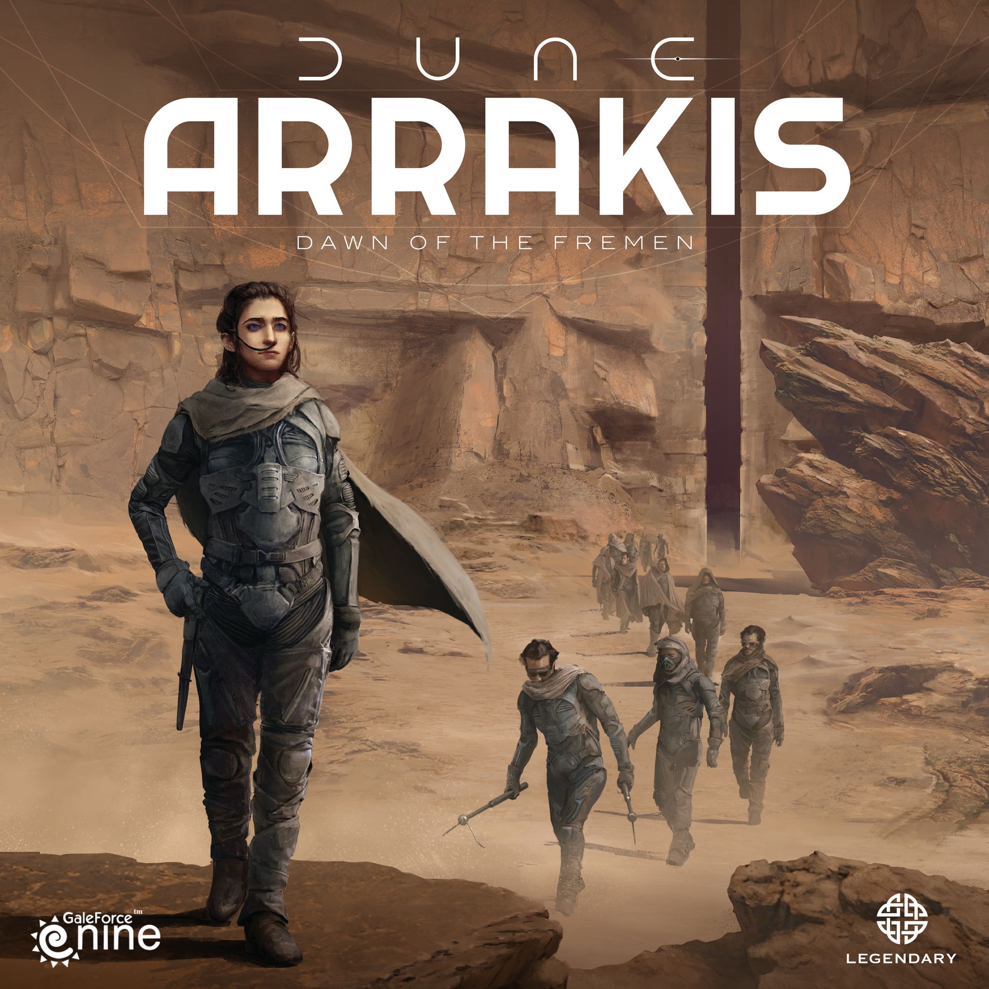 Arrakis: Dawn of the Fremen box art