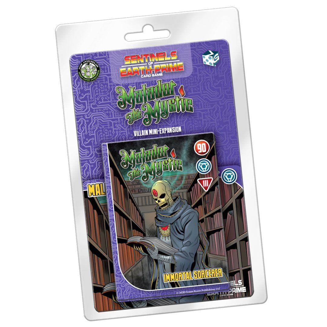 Sentinels of Earth Prime: Malador the Mystic box art