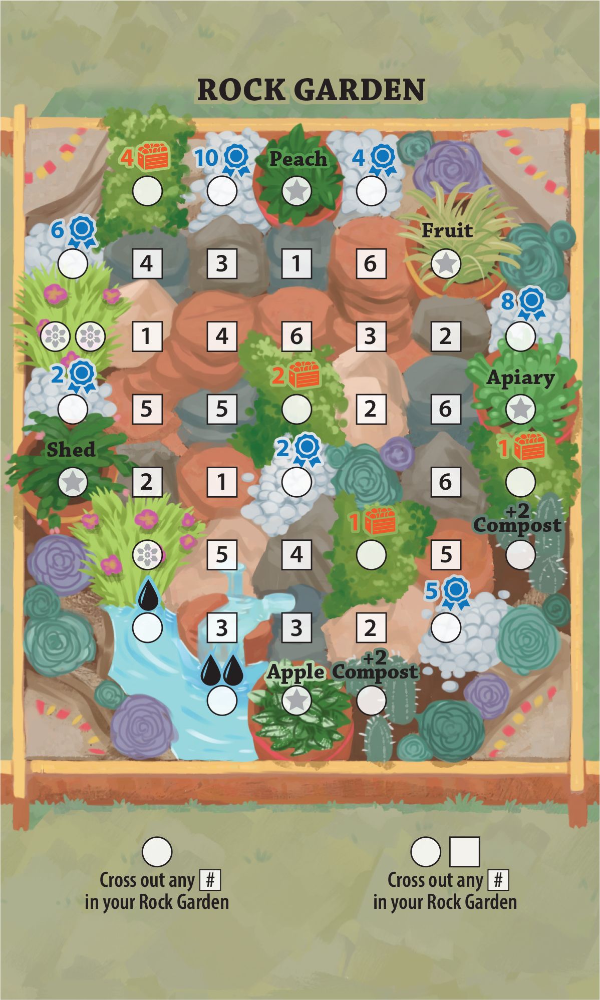 Three Sisters: Rock Garden Expansion doboz