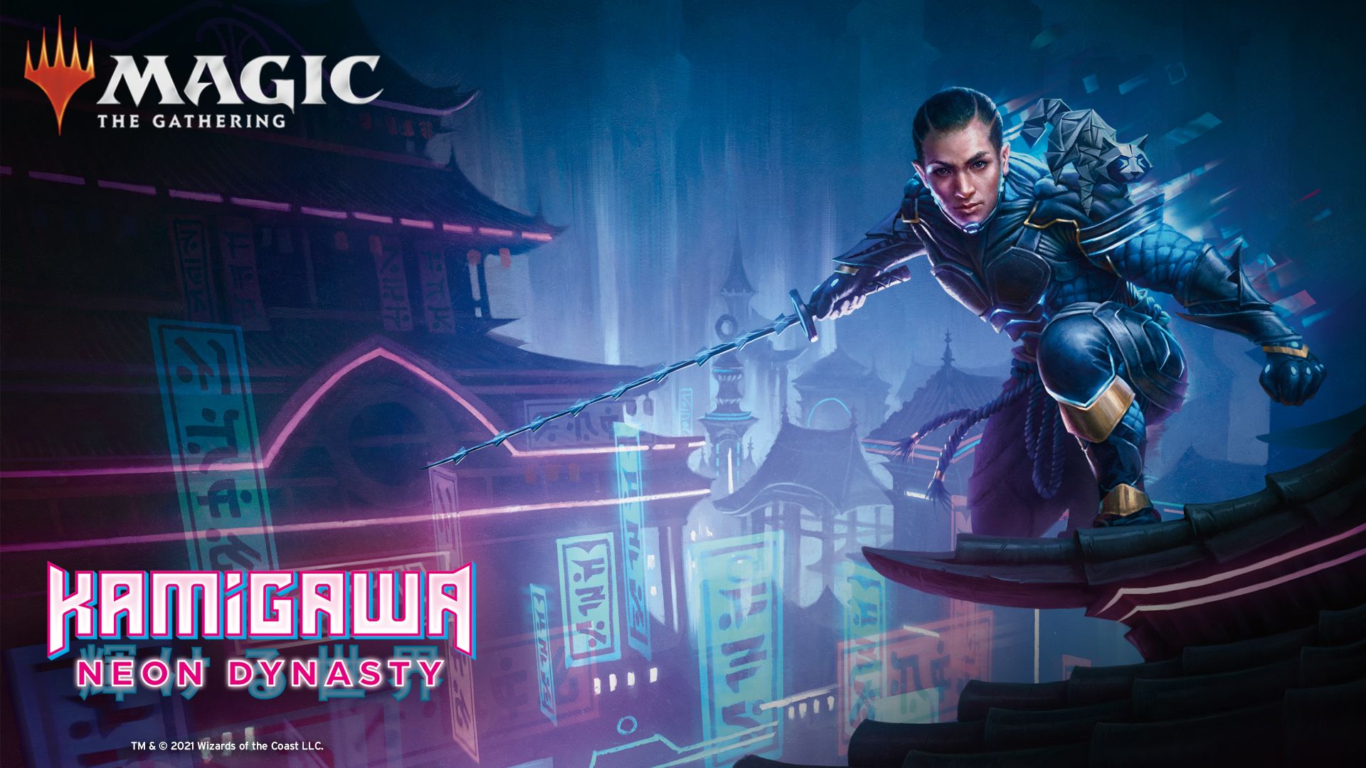 Magic: The Gathering – Kamigawa: Neon Dynasty box art