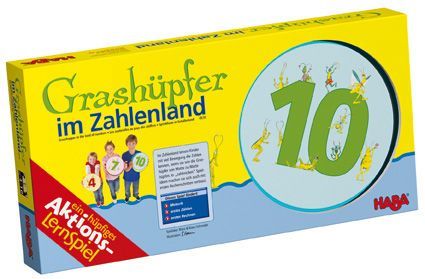 Grashüpfer im Zahlenland box art