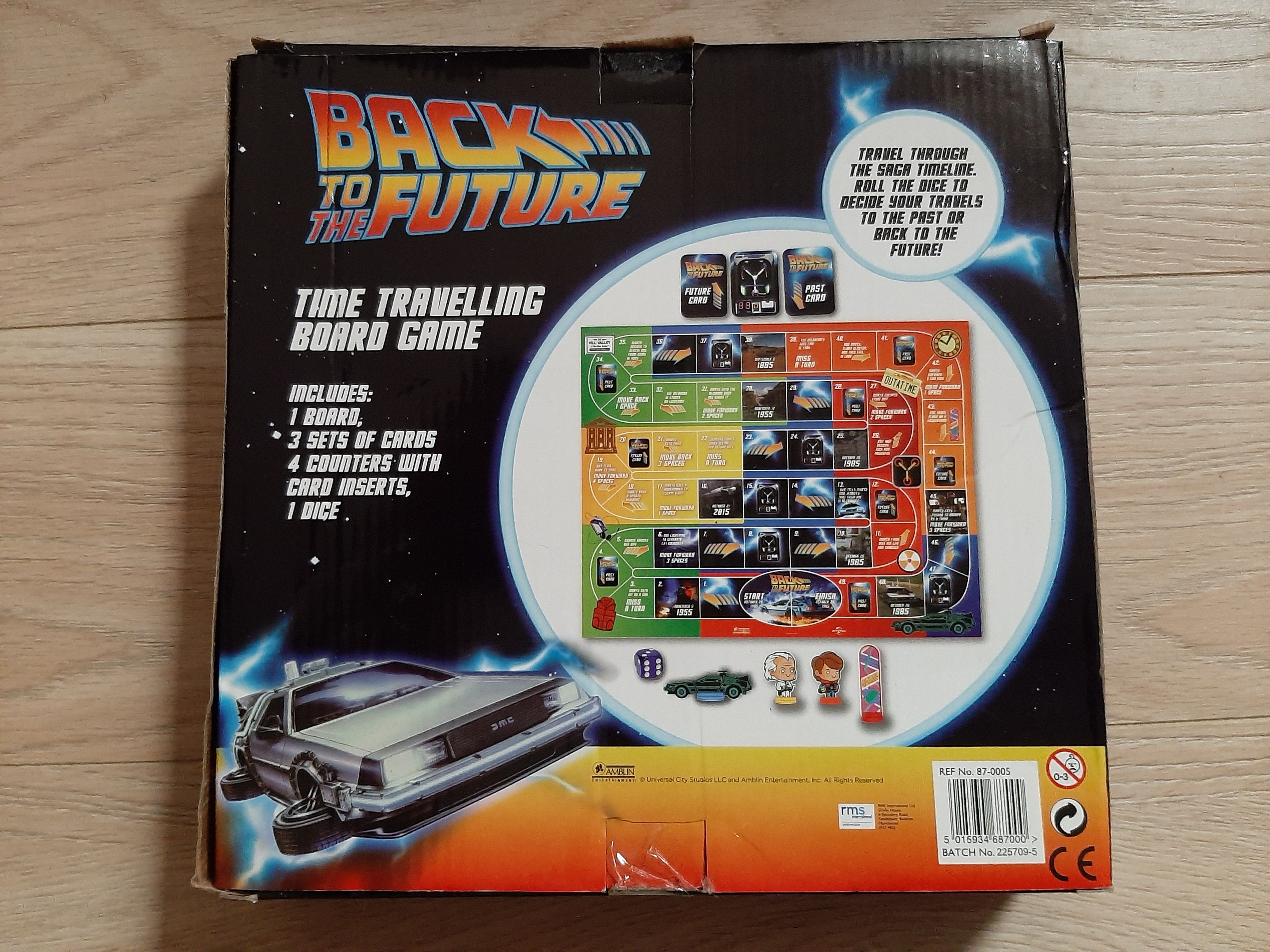 Coperta Back To The Future: Time Travelling Board Game