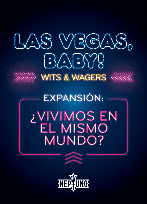 Wits & Wagers: Las Vegas, Baby! – Expansión: ¿Vivimos en el Mismo Mundo? doboz