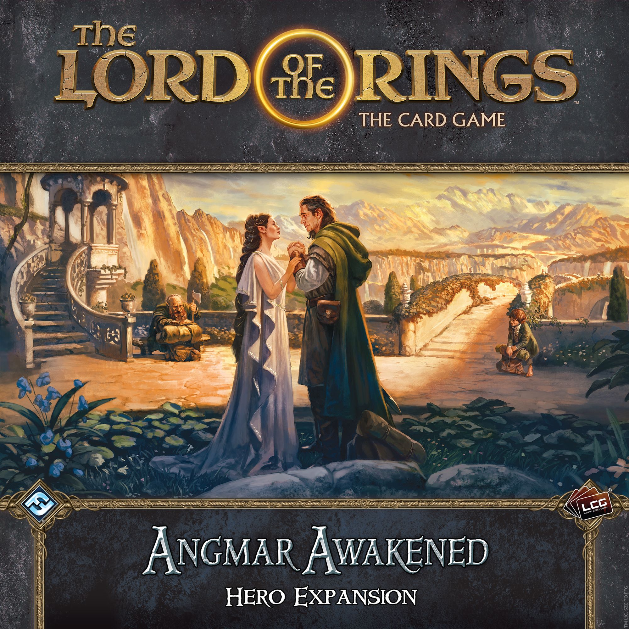 The Lord of the Rings: The Card Game – Angmar Awakened Hero Expansion box art