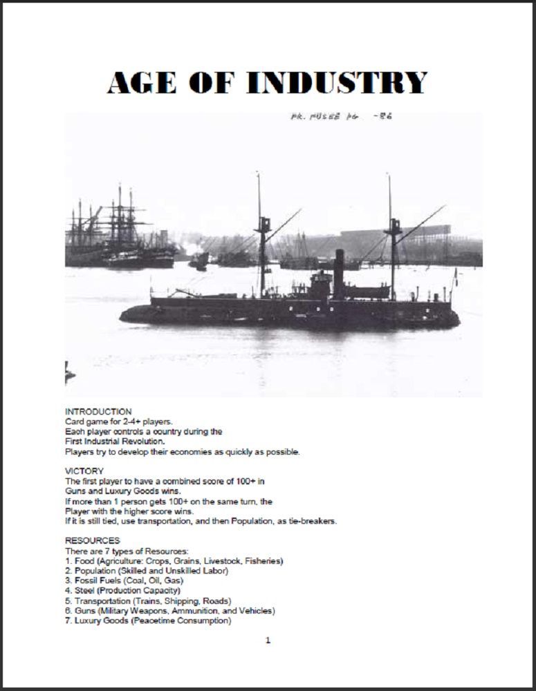 Age of Industry doboz