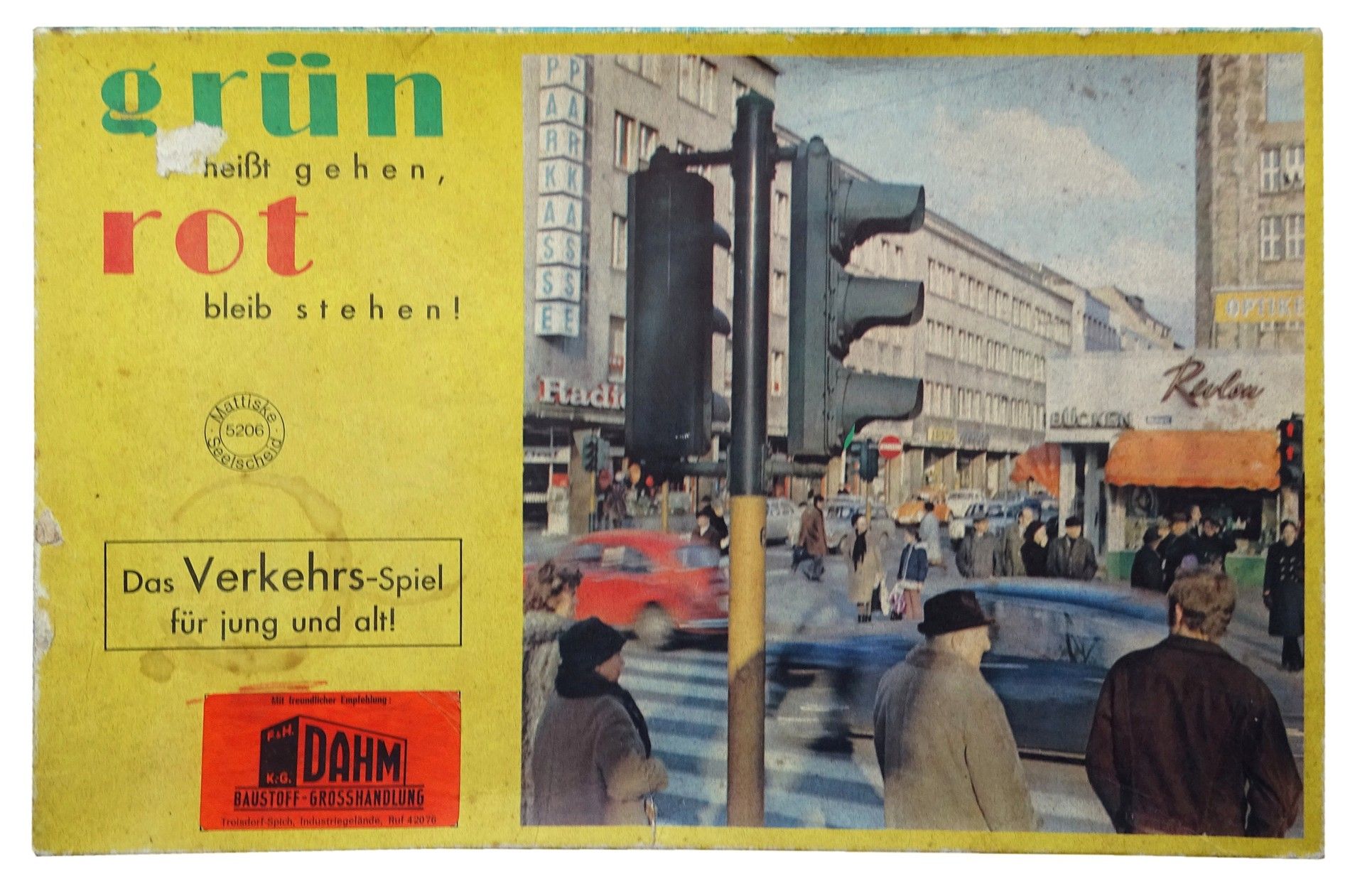 Grün heißt gegen, rot bleibt stehen! box art
