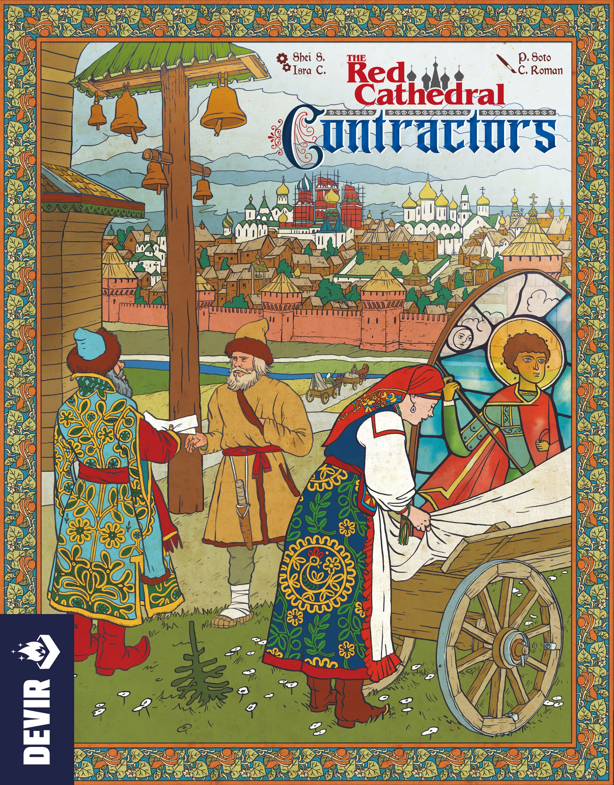 Coperta The Red Cathedral: Contractors